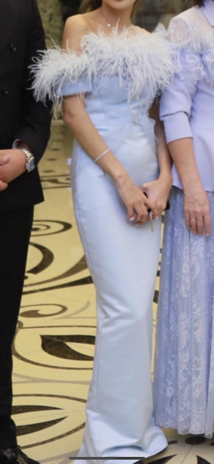 Платье голубое от Malli