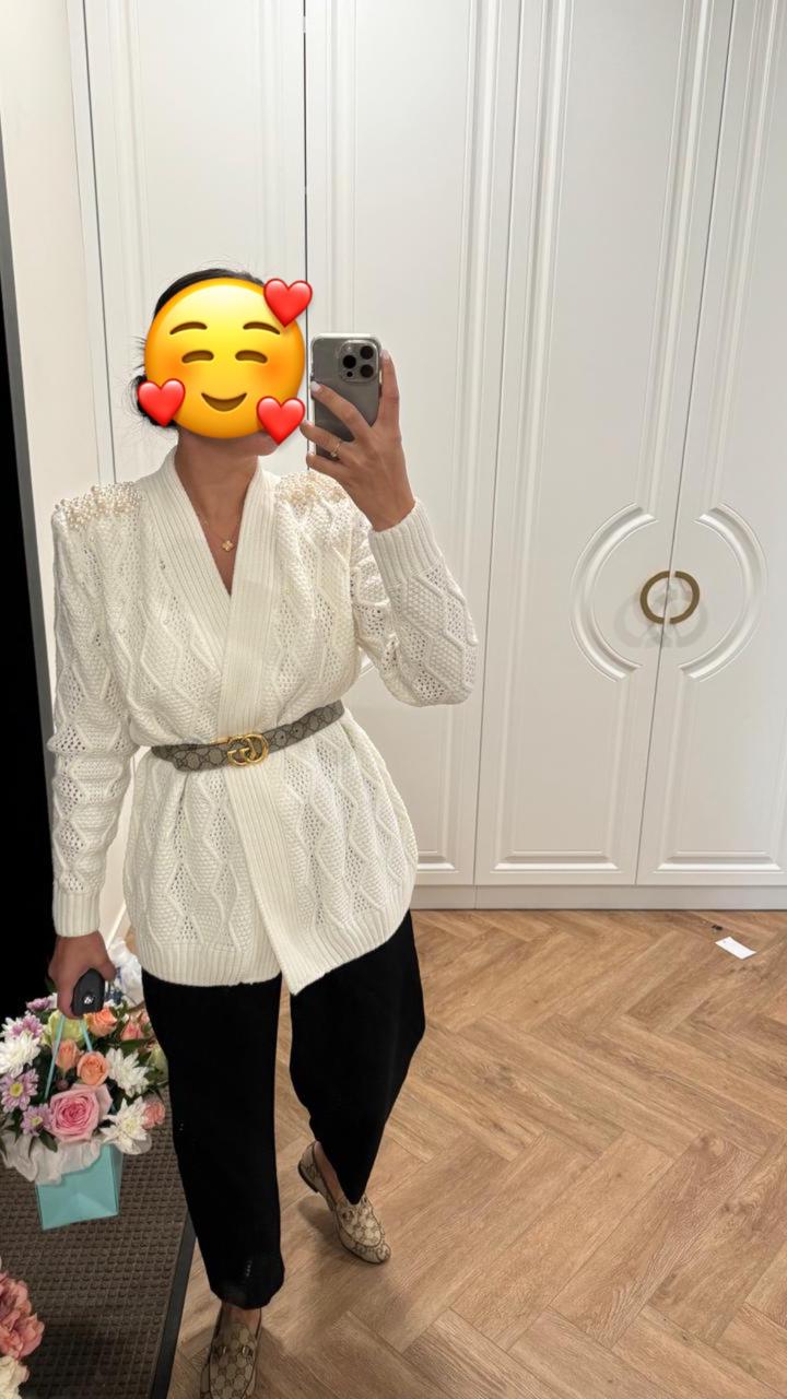 Кардиган ручная работа