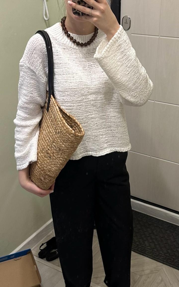 Свитер хлопковый Massimo dutti