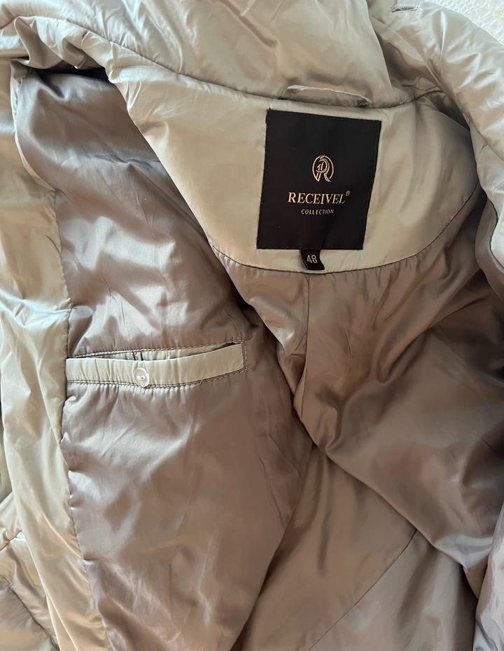 Зимний плащ куртка