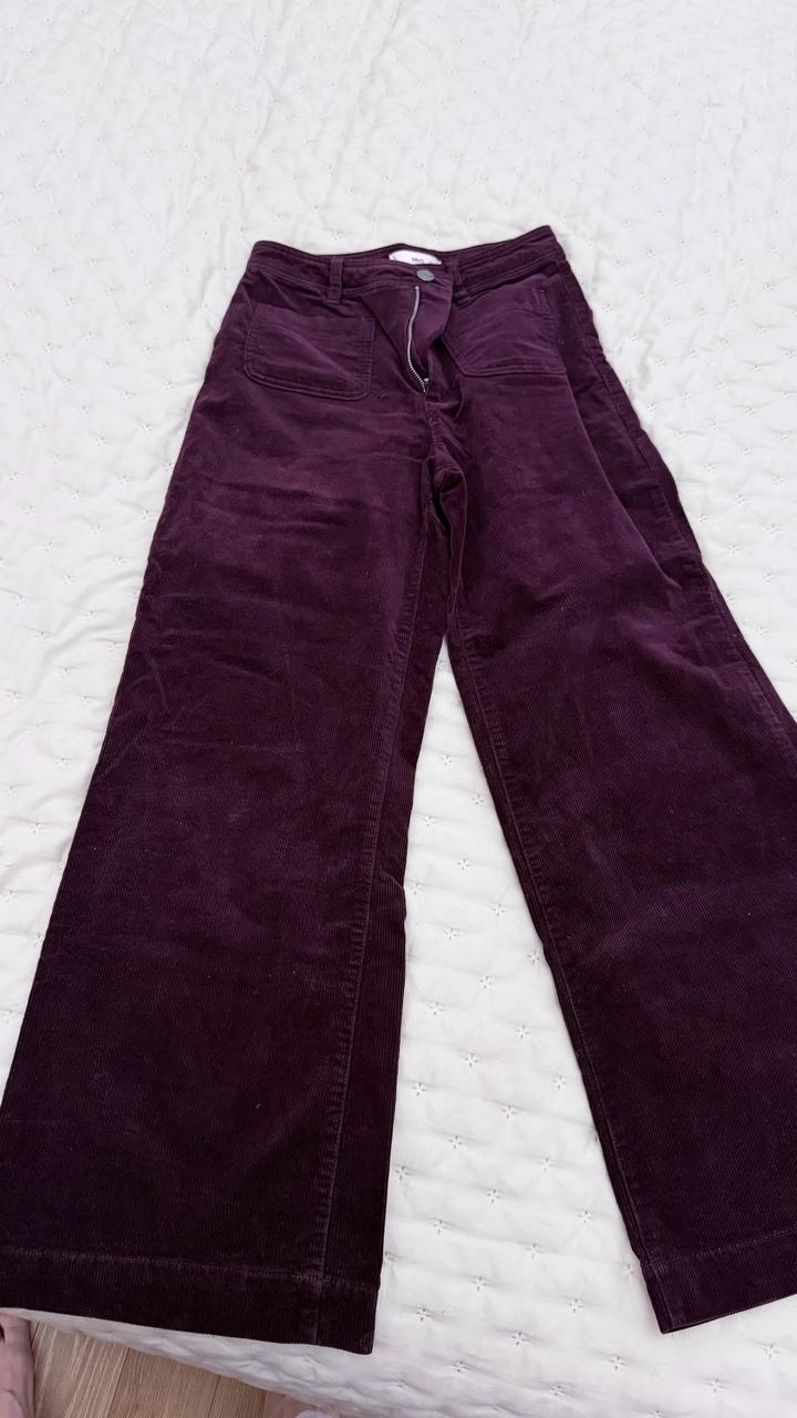 Вельветовые брюки