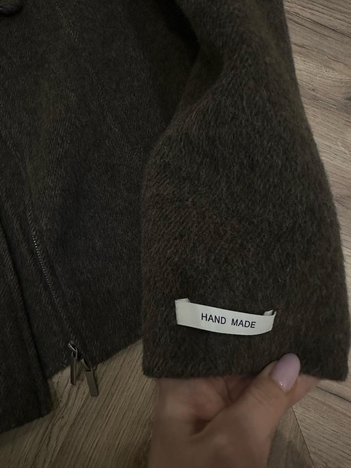 Упроченная шерстяная курточка