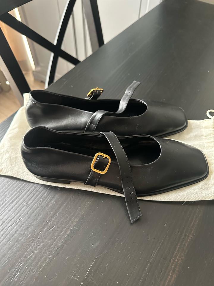 Massimo Dutti кожаные балетки