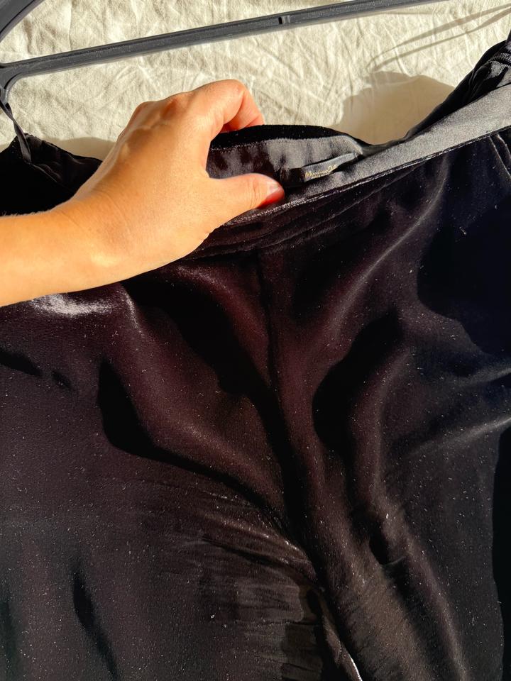 Бархатные брюки Massimo Dutti