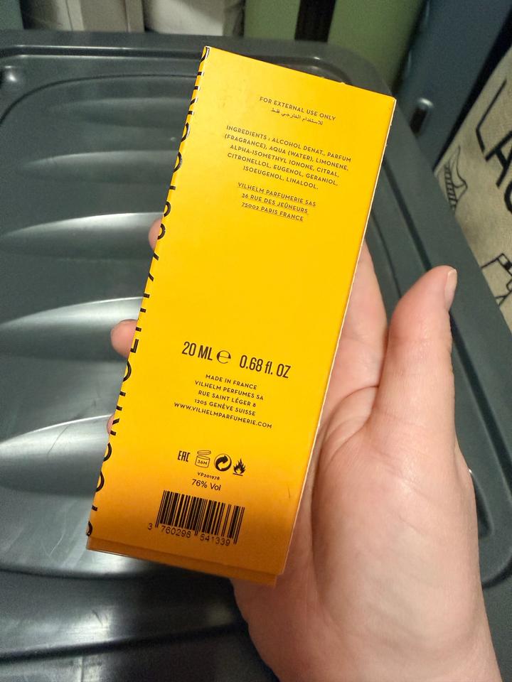 Парфюмы от VILHELM PARFUMERIE по 20 мл. Новые в слюде.