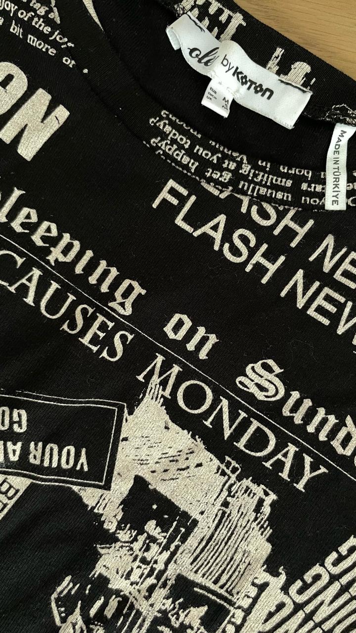 Лонгслив короткий Размер М