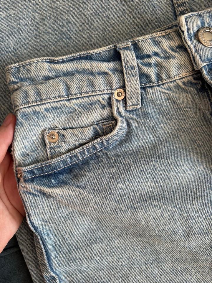 Джинсовая юбка bershka