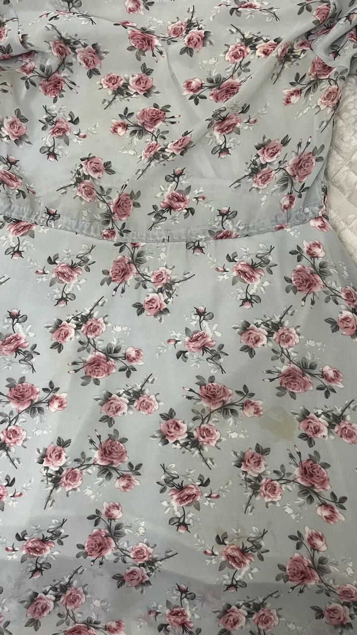 Платье с цветами 🌸