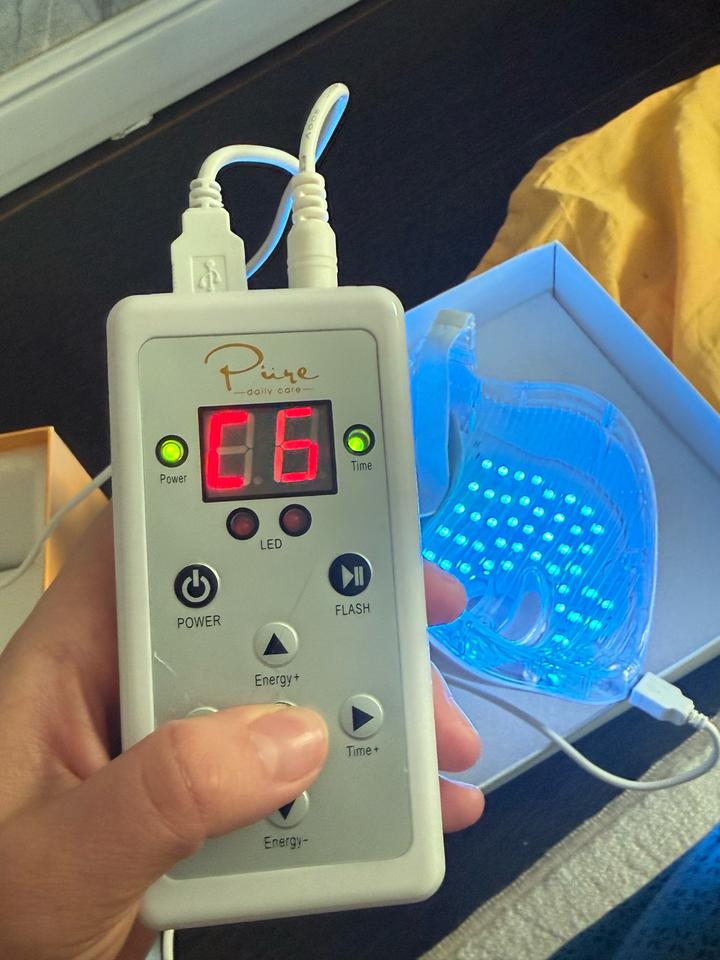 Лед маска luma light therapy mask (pure) США