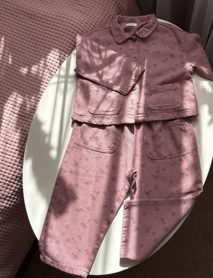 Джинсовый костюм Next.