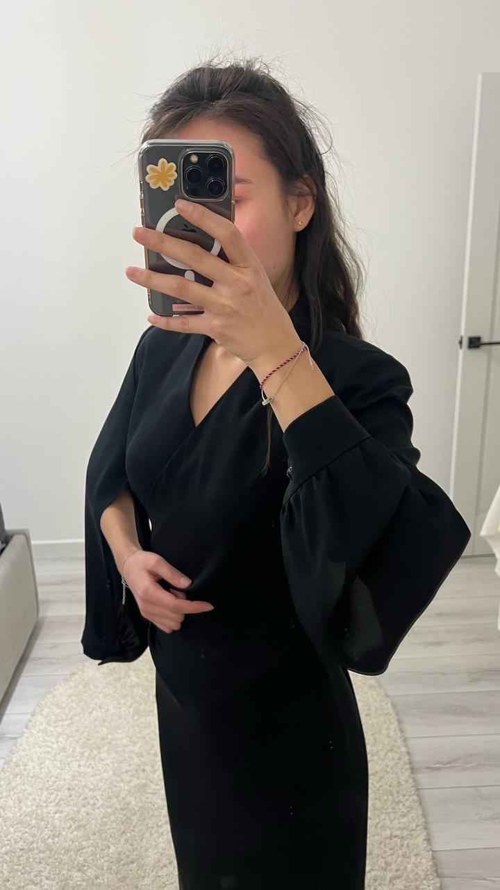 Черное платье-трансформер