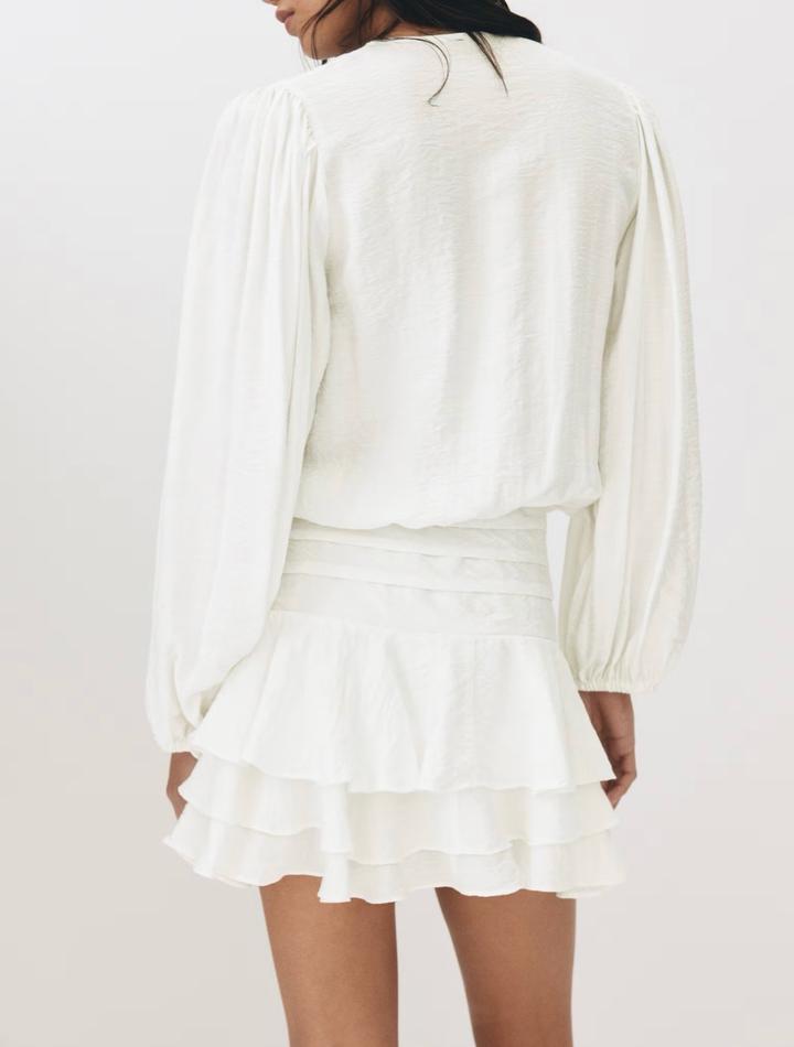 Белое платье H&M