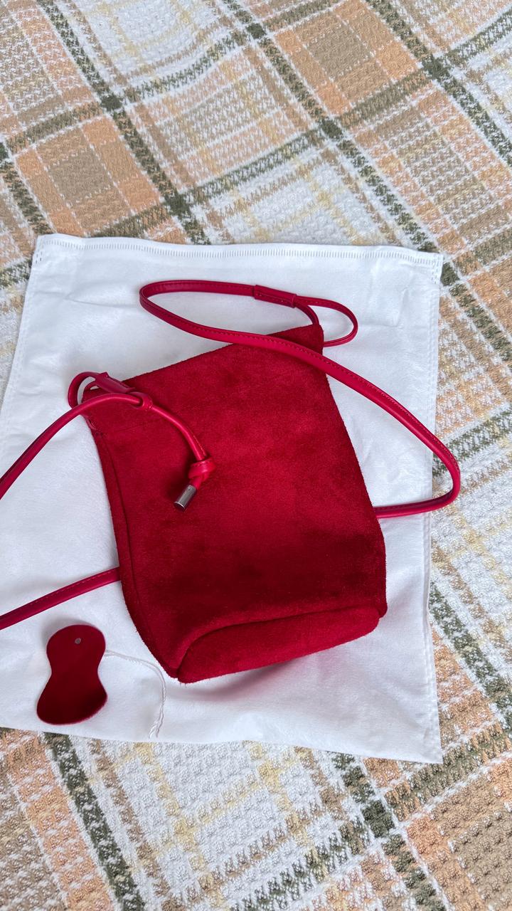 Сумка замшевая