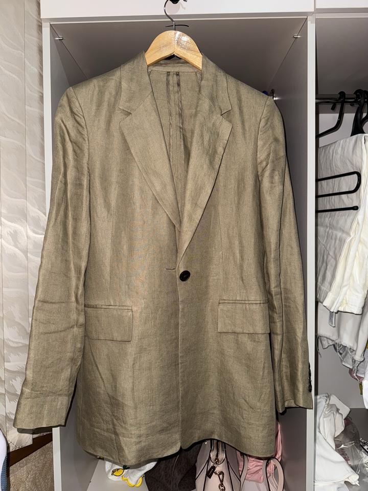 Пиджак из льна
