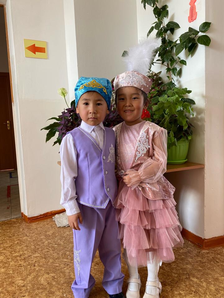 Казахское национальное платье