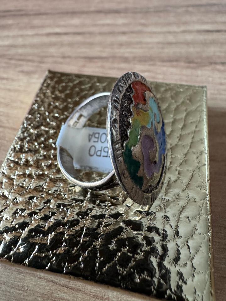 Кольцо новое, серебро