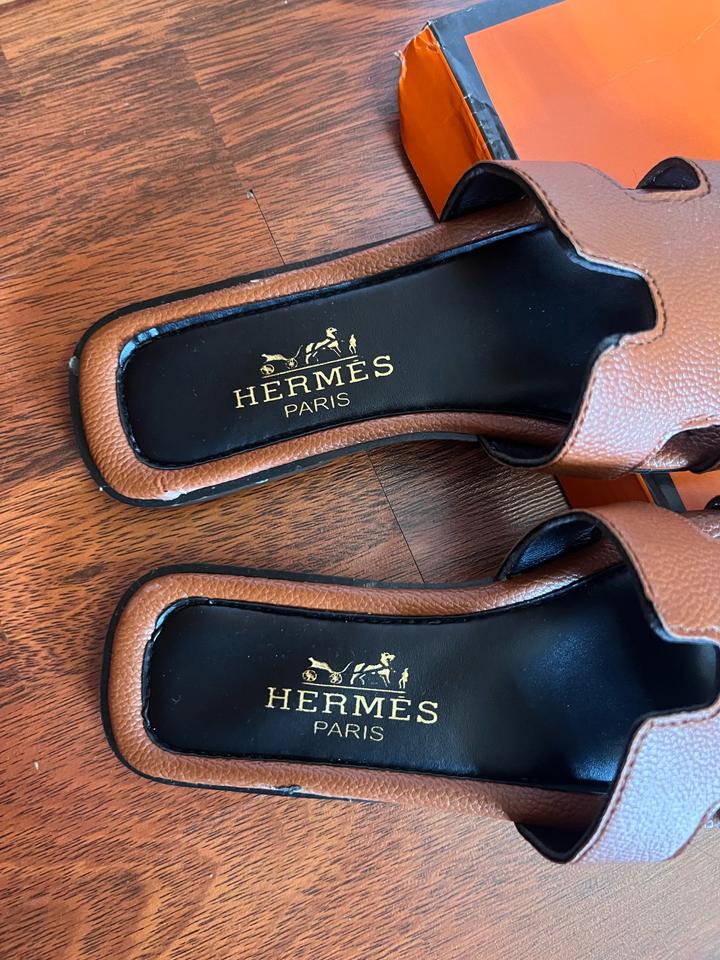Новые тапочки Hermès