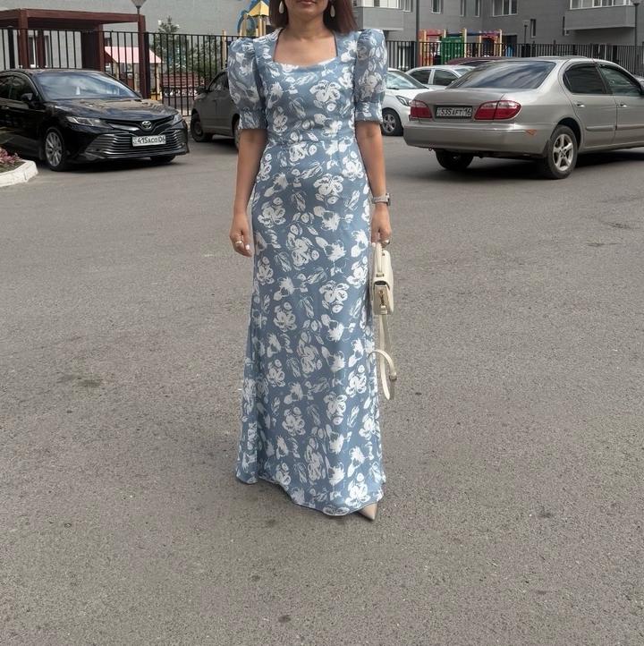 Длинное платье в пол