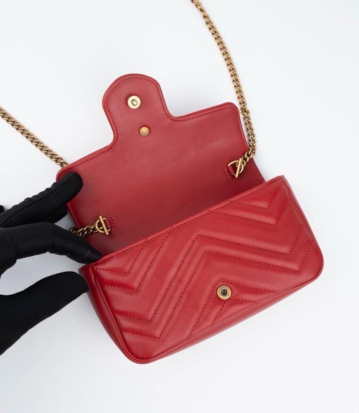 Gucci super mini gg marmont crossbody