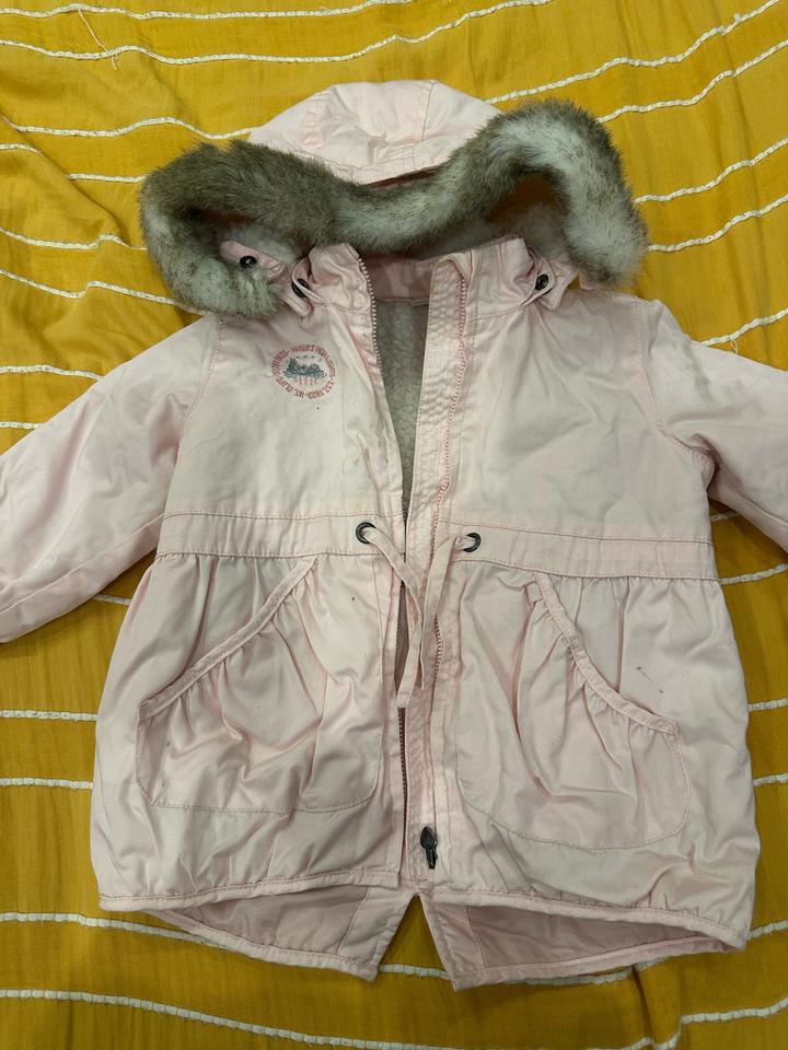 Парка для девочки 1-1,5 года