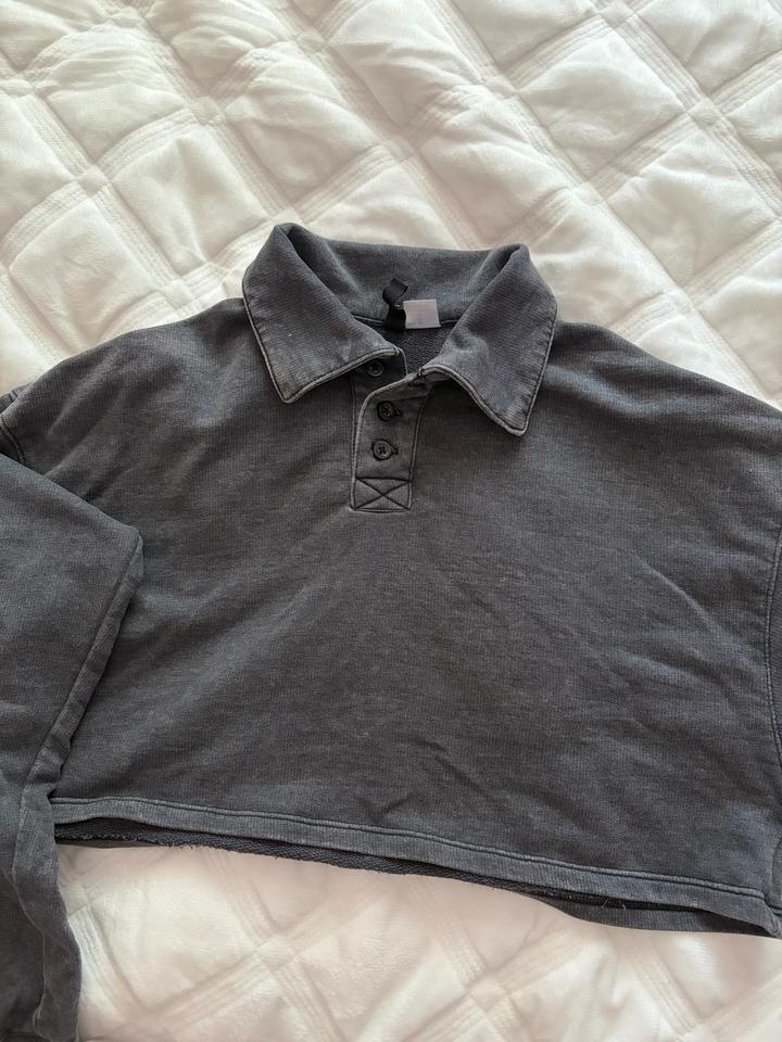 Укороченное поло H&M