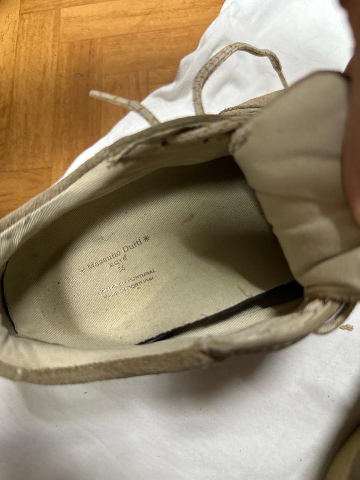 Замшевые кеды Massimo Dutti