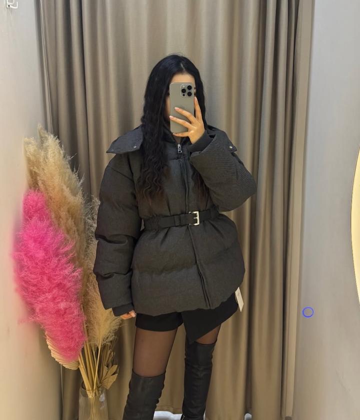 Куртка серая приталенная