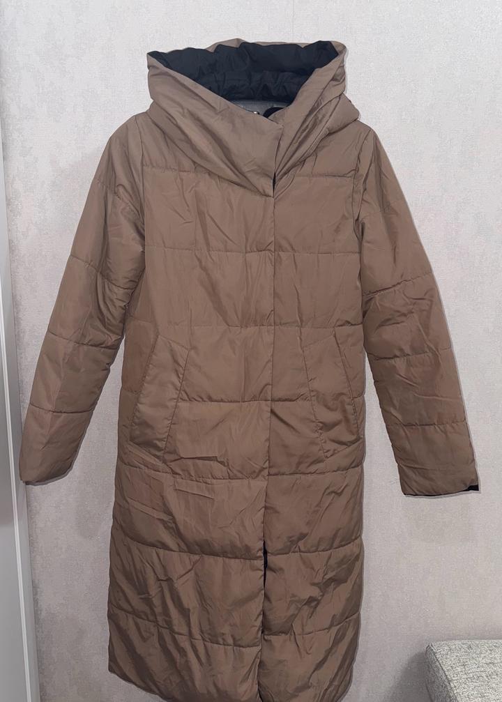 Двухсторонняя женская зимняя куртка