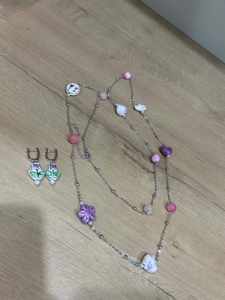 Серьги керамика