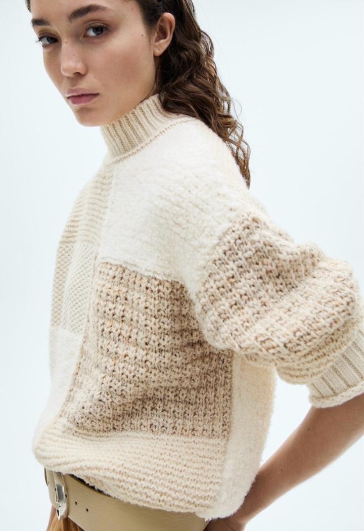 Джемпер Mango бежевый