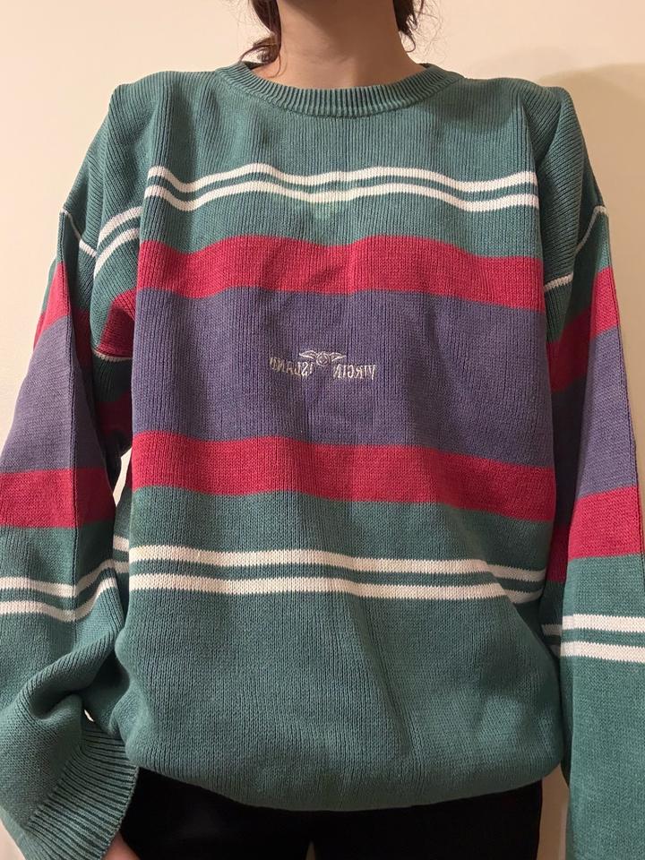 свитшот винтажный virgin island