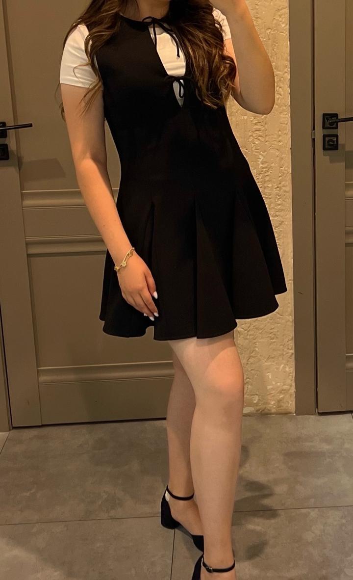 Черное платье Zara