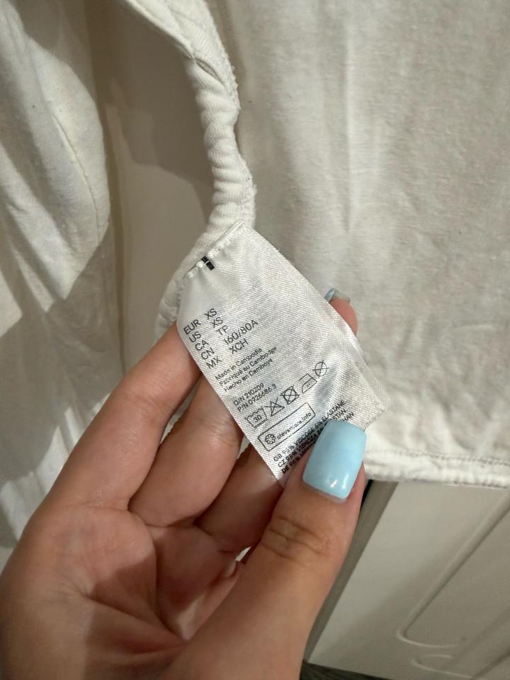 Белая кофточка H&M