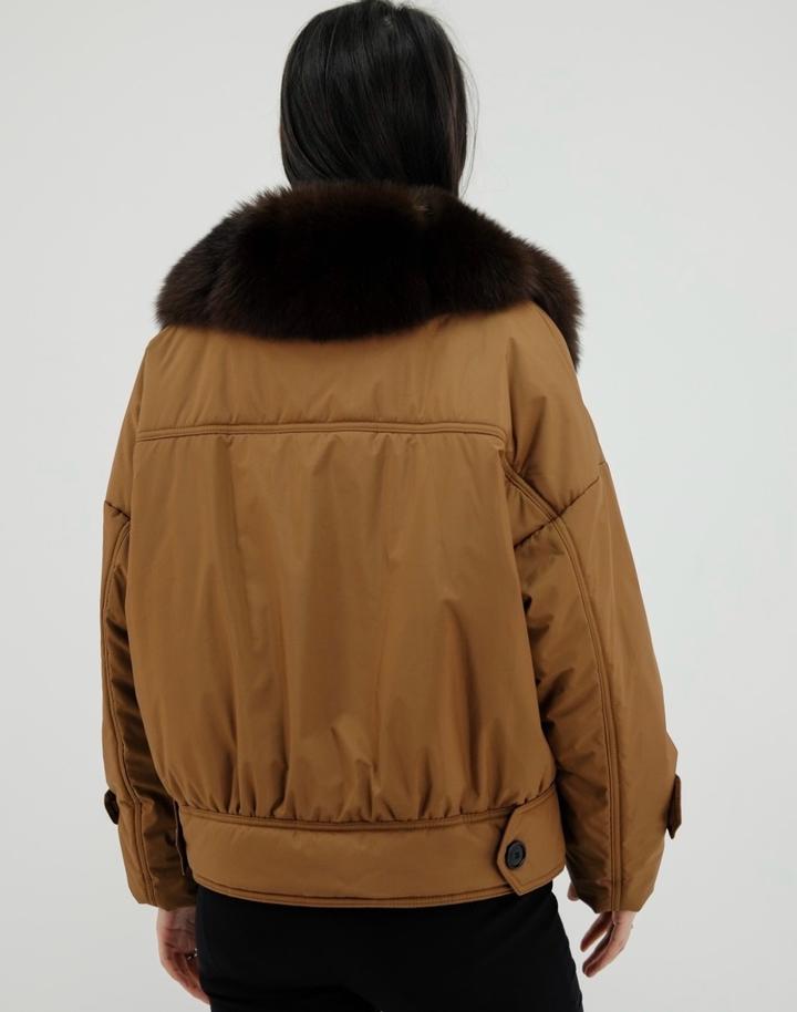 Демисезонная куртка оригинал RAFAELLO коричневый