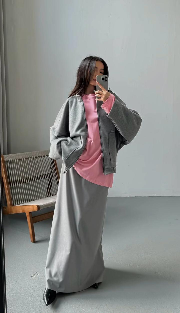 Бомбер с юбкой от Naya