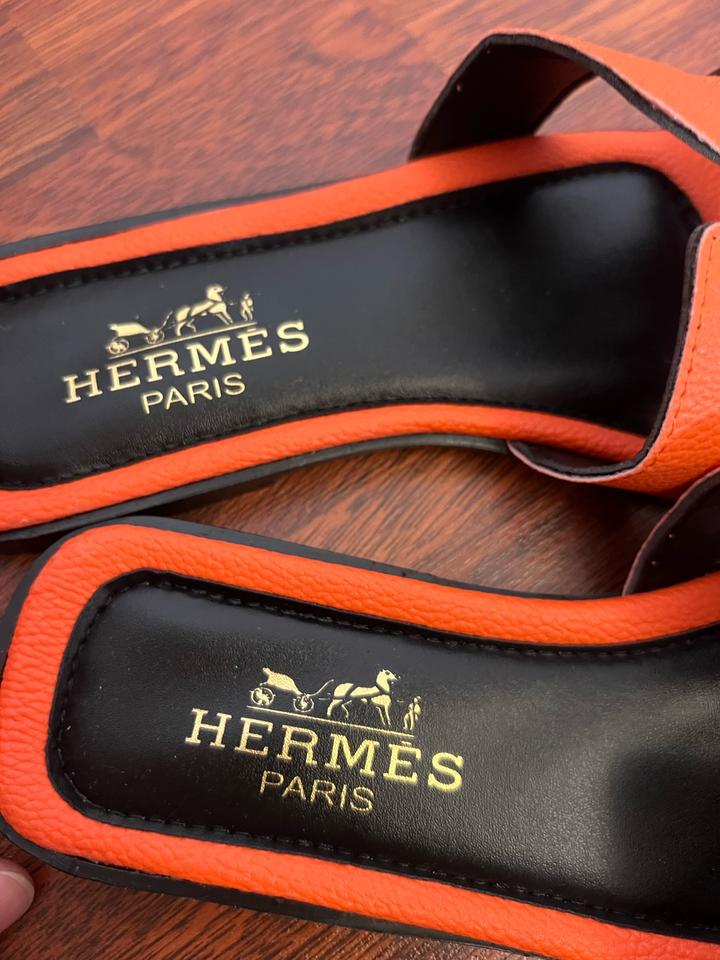 Новые тапочки Hermès