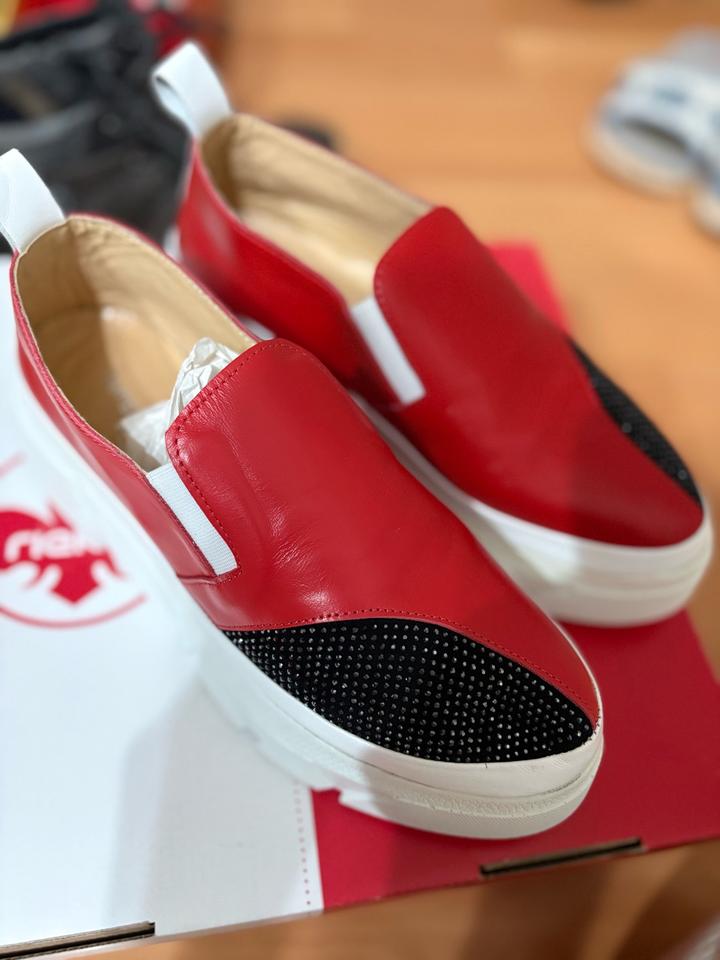 Красные кроссовки Bengzo Baldini