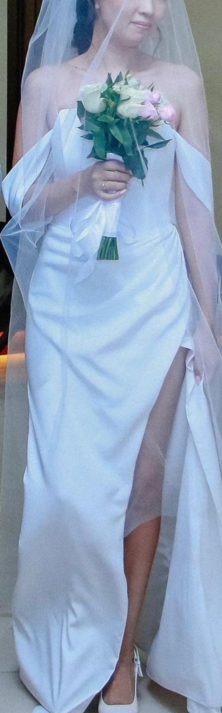 Свадебное белое платье