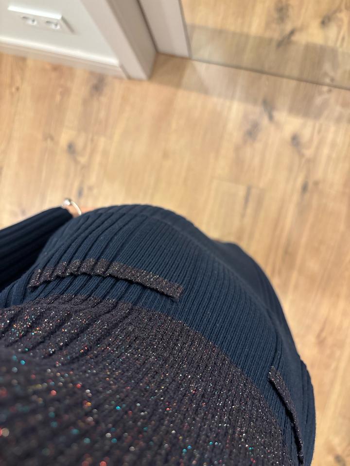Темно синие теплое платье Kenzo.