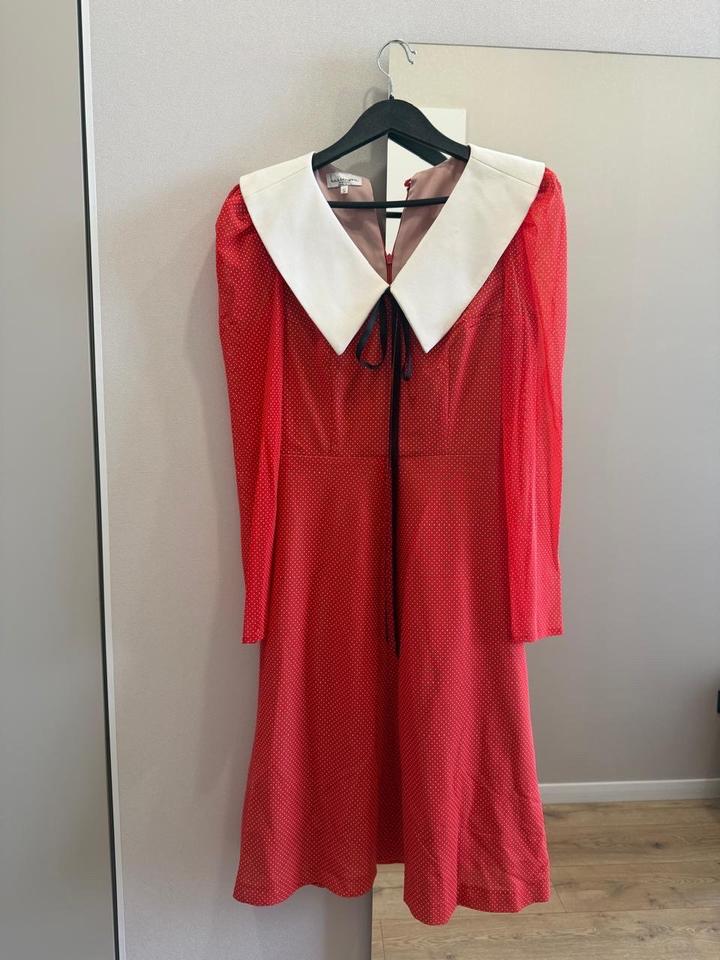 Красное платье от Atelier Kassenova