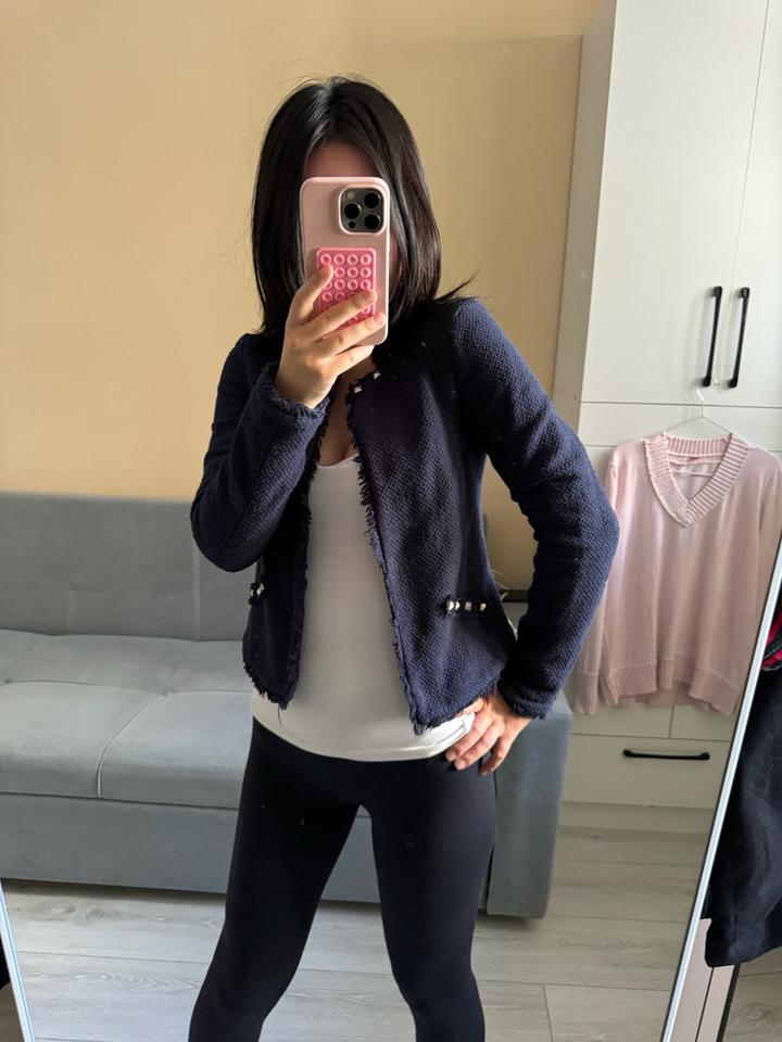 Твидовый пиджак Tom Tailor