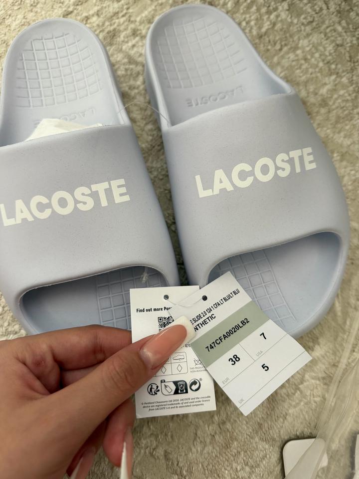 Шлепки Lacoste