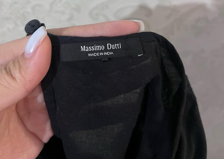 Massimo Dutti блуза с вышивкой