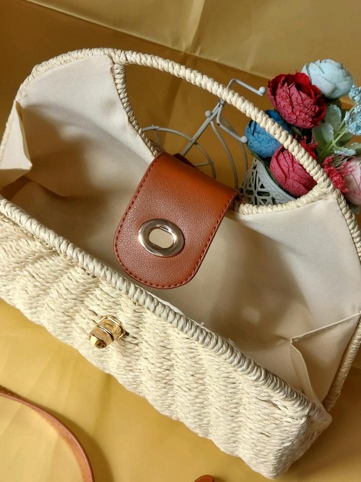 Плетёная сумка