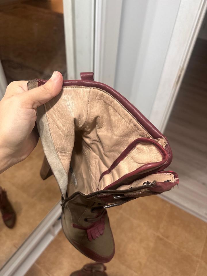 Ботильоны кожаные итальянские