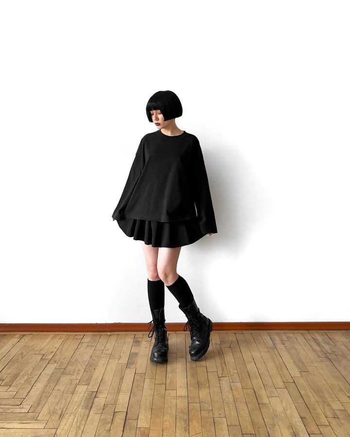 базовая черная юбка s.aix