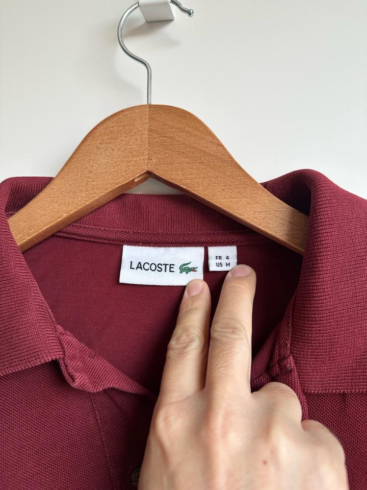 Поло с длинным рукавом Lacoste