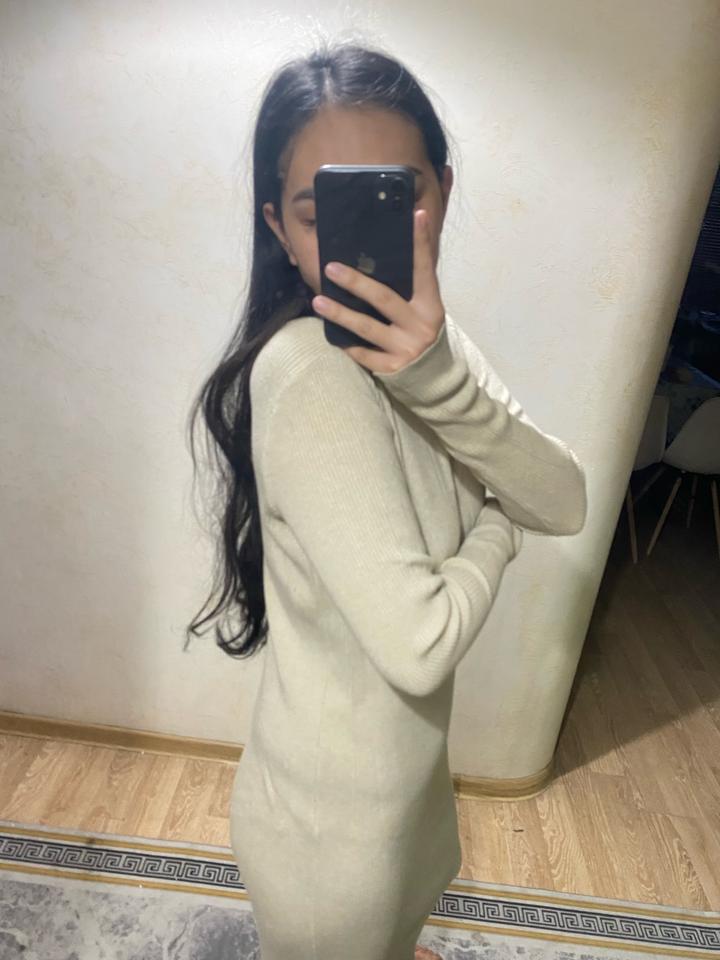 Платье трикотажное