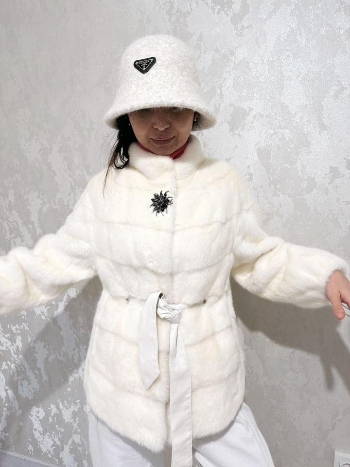 Белая шуба Оригинал