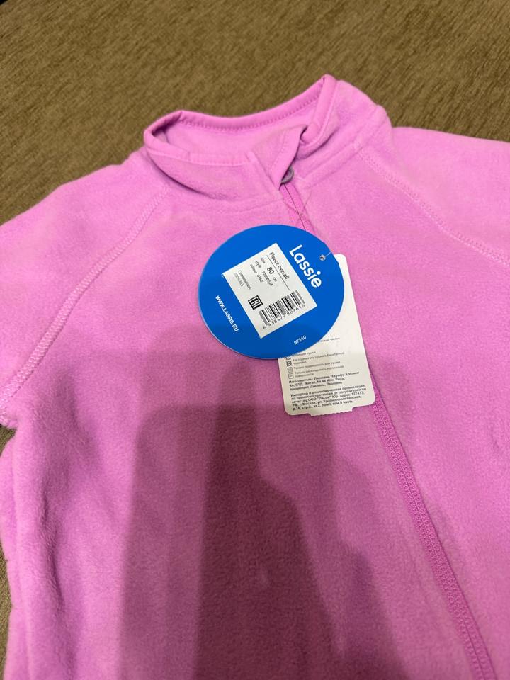 Флисовый комбинезон Lassie новый рр80